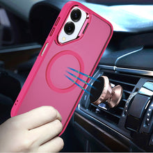 For Samsung S25 Edge Case Magnetic Circle Camera Lens Stand + Tempered Glass