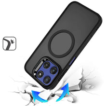 For Moto G Stylus 2025 Case Magnetic Circle Camera Lens Stand + Tempered Glass