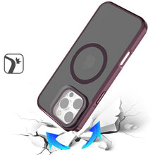 For iPhone 16 PRO MAX Case Aluminum Lens Cover Magnetic Circle + Tempered Glass