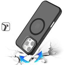 For iPhone 16 PRO MAX Case Aluminum Lens Cover Magnetic Circle + Tempered Glass
