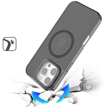 For iPhone 16 PRO MAX Case Aluminum Lens Cover Magnetic Circle + Tempered Glass