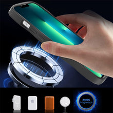 For iPhone 13 Pro Max Case Wavy Side Grip with Magnetic Circle Phone Cover