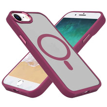 For iPhone 16e Case Thick Magnetic Circle with Metal Buttons + Tempered Glass