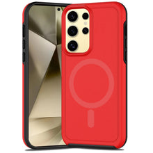 For Samsung Galaxy S24 Ultra Case Shock-absorbent Magnetic Charging Hybrid Cover
