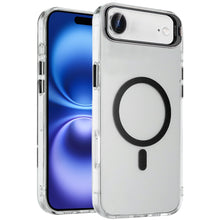 For iPhone Air Case Metallic Camera Stand with Magnetic Circle + Tempered Glass