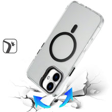 For iPhone 17 Case Metallic Camera Stand with Magnetic Circle + Tempered Glass