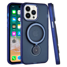 For iPhone 15 Pro Max Case Magnetic Ring 360 degree Stand +2 Screen Protectors