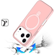 For iPhone 17 Pro Max Case Metal Circle Ring Stand Rugged Cover + Tempered Glass