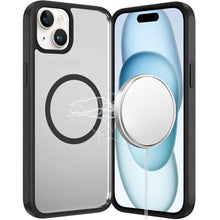 For iPhone 15 Case Premium Magnetic Circle Shockproof Cover + 2 Tempered Glass