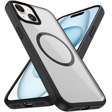 For iPhone 15 Case Premium Magnetic Circle Shockproof Cover + 2 Tempered Glass