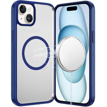 For iPhone 15 Case Premium Magnetic Circle Shockproof Cover + 2 Tempered Glass