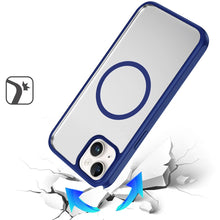 For iPhone 15 Case Premium Magnetic Circle Shockproof Cover + 2 Tempered Glass