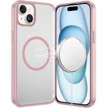 For iPhone 15 Case Premium Magnetic Circle Shockproof Cover + 2 Tempered Glass