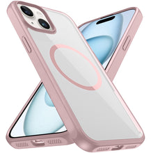 For iPhone 15 Case Premium Magnetic Circle Shockproof Cover + 2 Tempered Glass