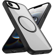 For iPhone 16e Case Premium Magnetic Circle Shockproof Cover + Tempered Glass