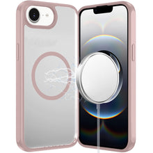 For iPhone 16e Case Premium Magnetic Circle Shockproof Cover + Tempered Glass