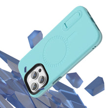 For iPhone 14 PRO Case Magnetic Circle Hybrid Phone Cover w/ Mini Pop-out Stand