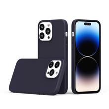 For iPhone 15 Pro Max Case Hidden Magnet Circle PU Leather + 2 Screen Protectors