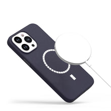For iPhone 15 Pro Max Case Hidden Magnet Circle PU Leather + 2 Screen Protectors