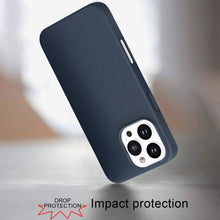 For iPhone 16 PRO MAX Case Hidden Magnetic Circle PU Leather + Tempered Glass