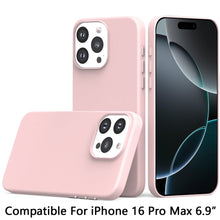 For iPhone 16 PRO MAX Case Hidden Magnetic Circle PU Leather + Tempered Glass