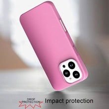 For iPhone 16 PRO MAX Case Hidden Magnetic Circle PU Leather + Tempered Glass