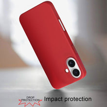 For iPhone 16 6.1inch Case Hidden Magnetic Circle PU Leather + Tempered Glass