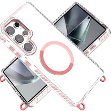 Samsung Galaxy S24 Ultra Case Long Matching Lanyard Magnetic Circle Phone Cover