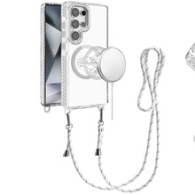 Samsung Galaxy S24 Ultra Case Long Matching Lanyard Magnetic Circle Phone Cover