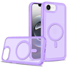 For iPhone 16e Case Magnetic Circle Sleek Hybrid Phone Cover + Tempered Glass