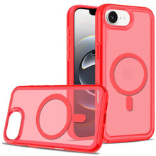 For iPhone 16e Case Magnetic Circle Sleek Hybrid Phone Cover + Tempered Glass