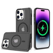 For iPhone 15 PLUS Case Magnetic Charging Sleek Hybrid Cover + 2 Tempered Glass