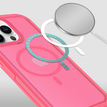 For iPhone 14 PRO MAX Case Magnetic Ring Sleek Frosted Back Hybrid Phone Cover