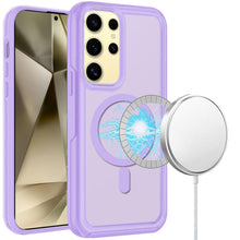 For Samsung Galaxy S24 Case Magnetic Circle Sleek Protective Hybrid Phone Cover