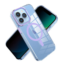 For iPhone 15 PLUS Case Magnetic Charging Matching Color Trim + 2 Tempered Glass