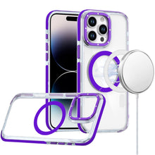 For iPhone 14 PRO MAX 6.7 in. Case Magnetic Circle Color Matching Trim Cover