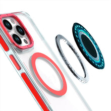 For iPhone 14 PRO MAX 6.7 in. Case Magnetic Circle Color Matching Trim Cover