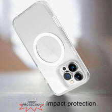 For iPhone 16 PRO MAX Case Magnetic Circle Grip Sides Cover + Tempered Glass