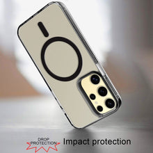 For Samsung Galaxy S24 Case Magnetic Charging Grip Sides Rugged Phone Cover