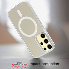For Samsung Galaxy S24+ Plus Case Magnetic Charging Grip Sides Clear Back