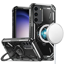 For Samsung Galaxy S24+ Plus Case Magnetic Charging Rugged Shockproof Ringstand