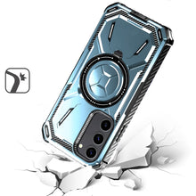 For Samsung Galaxy S24 Case Magnetic Circle Rugged Shockproof Ring Stand Cover