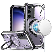 For Samsung Galaxy S24+ Plus Case Magnetic Charging Rugged Shockproof Ringstand