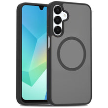 For Samsung A16 5G Case Magnetic Circle Soft Touch Translucent +Tempered Glass