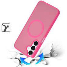 For Samsung A16 5G Case Magnetic Circle Soft Touch Translucent +Tempered Glass