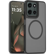 For Motorola Edge 2025 Case Magnetic Circle Soft Smooth Translucent Phone Cover