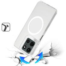 For Motorola Edge 2025 Case Magnetic Circle Soft Smooth Translucent Phone Cover