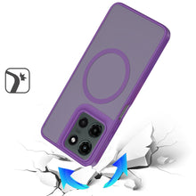 For Motorola Edge 2025 Case Magnetic Circle Soft Smooth Translucent Phone Cover