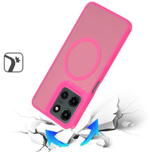 For Motorola Edge 2025 Case Magnetic Circle Soft Smooth Translucent Phone Cover