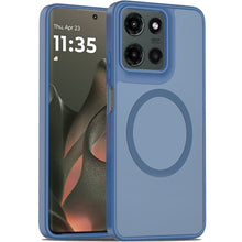 For Motorola Edge 2025 Case Magnetic Circle Soft Smooth Translucent Phone Cover